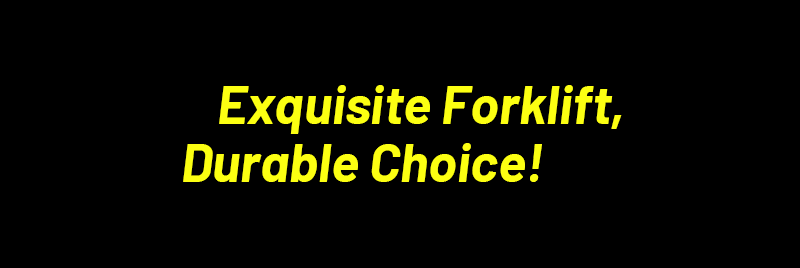 Rough Terrain Electric Forklift 2 support section